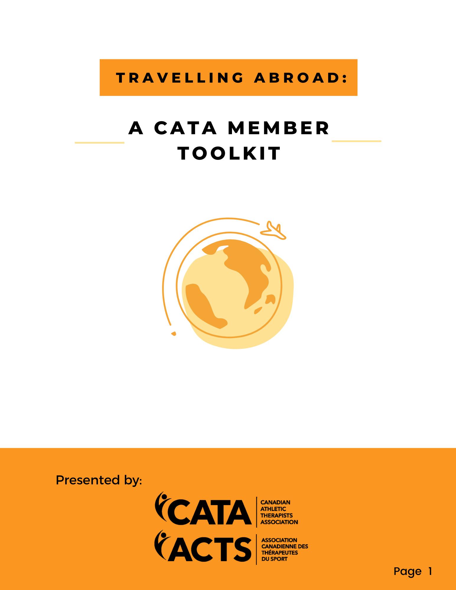 CATA Travelling Abroad Toolkit -EN